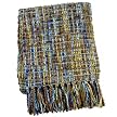 Home Tweed Throw - Blue/ Brown (50x60")