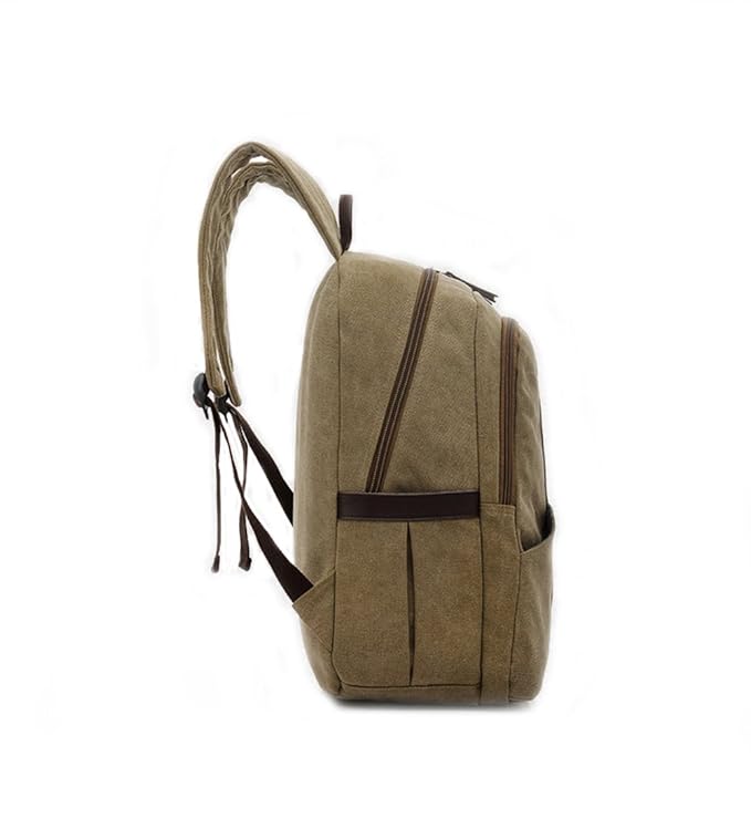 Amazon.com: Icon Cotton Canvas Laptop Backpack Military Style ...