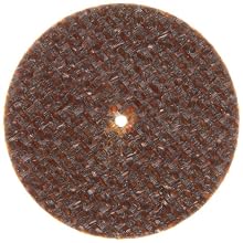 Norton Charger Small Diameter Reinforced Abrasive Cut-Off Wheel, Type 01 Flat, Aluminum Oxide, 1/16" Arbor, 1-1/2" Diameter, 0.035" Thickness, 60 Grit (Pack of 25)