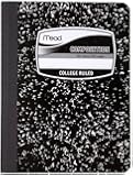 Mead Composition Notebook, College-Ruled, 100 Sheets, 12 Pack (72938)
