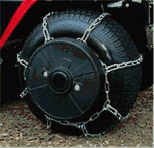 Arnold MTD Lawn Tractor Tire Chains For 23-Inch x 9.5-Inch Wheels #OEM-190-964