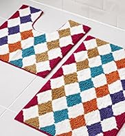 Caravan Diamond Bath Pedestal Mats