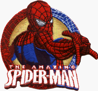  Spider-Man - The Amazing Spider-Man (Holding Arm Out) - Embroidered Iron On or Sew On Patch