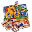 Ambulance City Peg Puzzle by Chelona