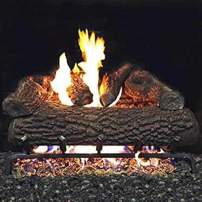 Alpine Flame 18-inch Classic Canyon Fire Vented Gas Log Set