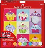 Faber-Castell - Paint by Number Cupcake Pop-Art Kit - Premium Kids Crafts