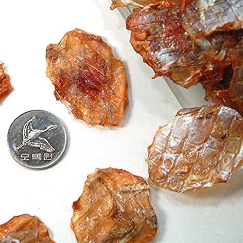 [KFM] Korean Food Korea Dried Filefish Fillet 5.5x2.3cm 100g 동전쥐포 100g