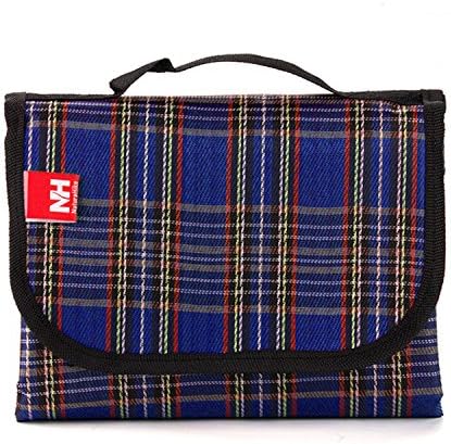 Outdoor Picnic Mat Waterproof Camping Mat Beach Blanket Sandproof Picnic Mat (Blue)