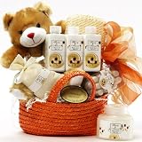 Honey Bear Spa Bath and Body Gift Set - A Great Gift Basket For Her!