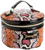 Betseyville Painted Python Three-Piece Cosmetic Case
