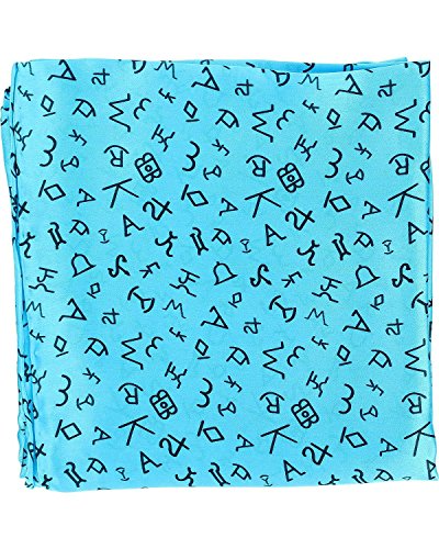 M & F Western Men's Branding Design Silk Wild Rag