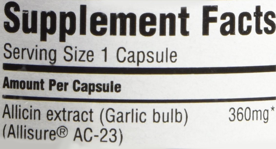 Amazon.com: Allimax Alli Ultra 360 mg 30 Vcaps: Health & Personal Care Amazon.com: Allimax Alli Ultra 360 mg 30 Vcaps: Health & Personal Care