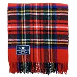from Tweedmill Textiles Royal Stewart Tartan Premium Wool Travel Rug