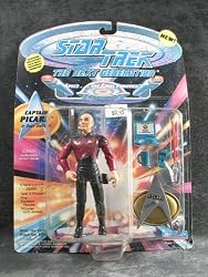 Star Trek the Next Generation Captain Picard in Duty Uniform 4.5" Action Figure