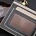 Harrms Mens Genuine Leather thin Bifold Wallets, Italian Cowhide