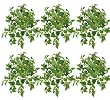 SIX 15" Mini Philo Artificial Hanging Bushes