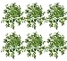 SIX 15" Mini Philo Artificial Hanging Bushes