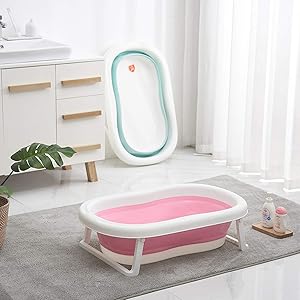 portable collapsible baby bathtub