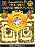Full-Color Frames and Borders CD-ROM and Book (Dover Electronic Clip Art)