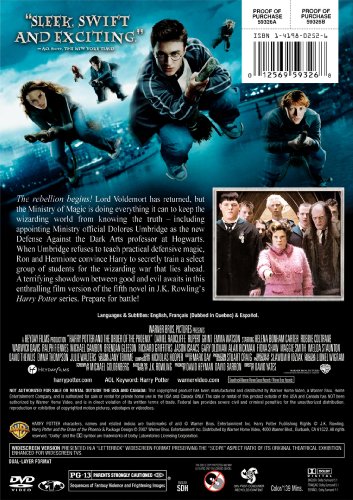 Harry Potter and the Order of the Phoenix (Widescreen Edition)