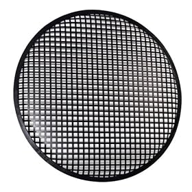 Pyramid GW12BK 12-Inch Grills with Brackets and Screws -1 Pair by Pyramid