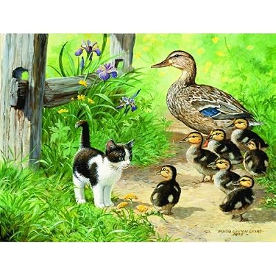 Duck Inspector 500pc Jigsaw Puzzle by Persis Clayton Weirs