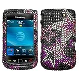 Hard Diamante Protector Skin Cover (Faceplate/Snap On) Full Rhinestones Dia ....