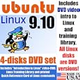 Ubuntu 9.10, 4-disks DVD Set, Includes Introduction to Linux video-DVD, Linux... by DVDxDVD