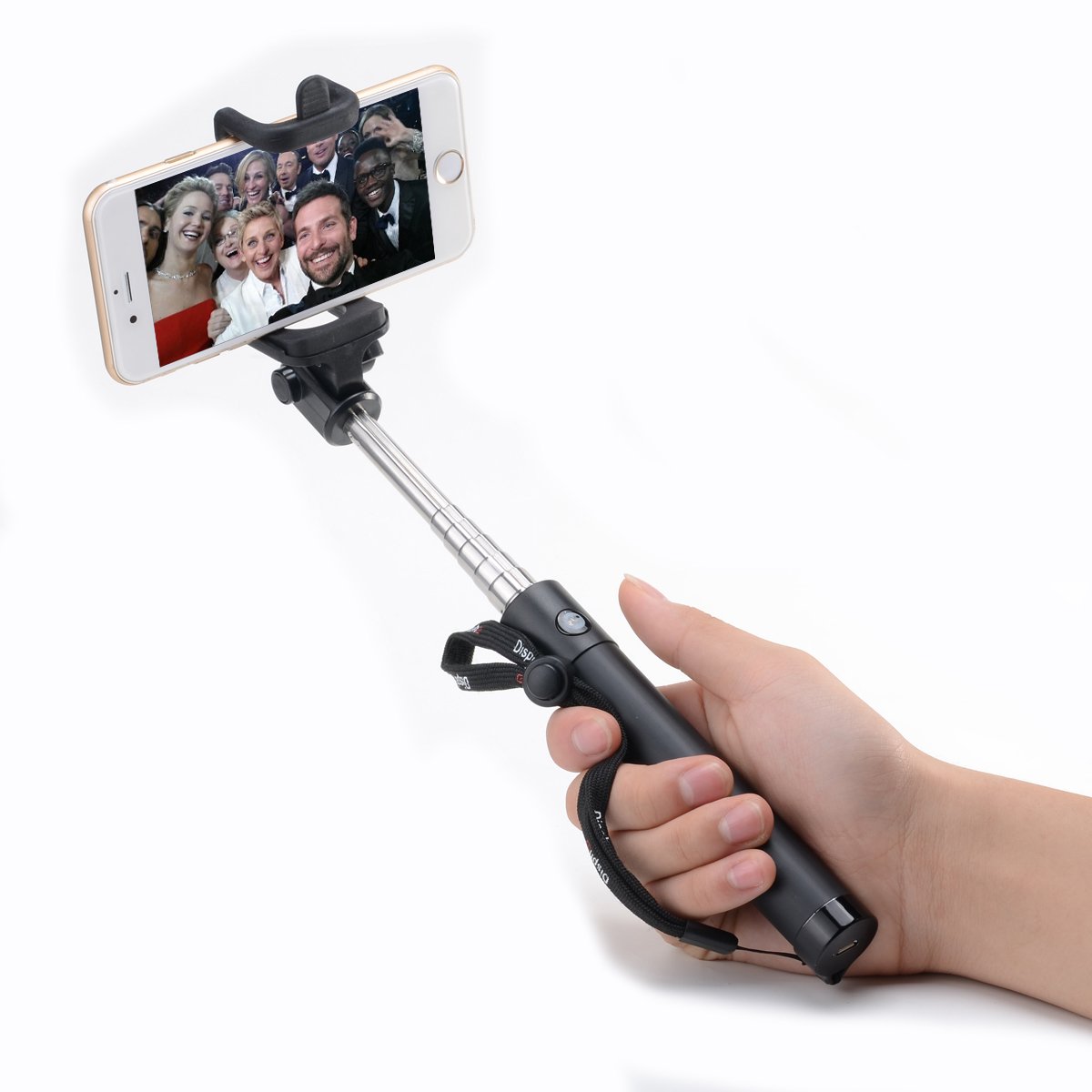 Selfie Stick - Disph® Extendable Pole Bluetooth Self Shooting Monopod - Best Selfie Sticks on Amazon - Universal for Taking Self Portrait Selfy Shots on Iphone 6, Samsung Galaxy ,Android and All Other Bluetooth Enabled Devices
Selfie Stick - Disph® Extendable Pole Bluetooth Self Shooting Monopod - Best Selfie Sticks on Amazon - Universal for Taking Self Portrait Selfy Shots on Iphone 6, Samsung Galaxy ,Android and All Other Bluetooth Enabled Devices