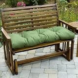Greendale Home Fashions 46-Inch Outdoor Swing/Bench Cushion, Summerside