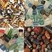 Beads - "All Recycled", Terra Cotta, Bone and Recycled Glass Combo Pack - 52+ Piece Assortment
