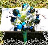 Peacock Bridal Bouquet