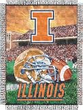 Illinois Fighting Illini Blanket Throw Tapestry