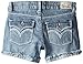 Levi's Girls' Mission Thick Stitch Shorty Denim Short