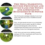 The Mega Marketing, Success Principles and Inner Game for Tonics And Astringents Businesses 3 CD Power Pack book cover