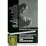 Witness to Murder - Movie Poster/ Plakat - 28x44cmvon "MovieGoods"