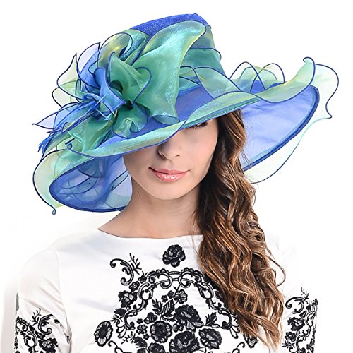 Womens Church Dress Derby Wedding Floral Tea Party Hat Ss-035