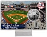 Highland Mint MLB New York Yankees Yankee Stadium Silver Coin Card