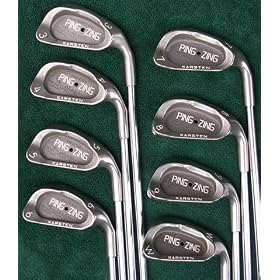 Buy Ping Zing Golf Irons 3-PW Set Black Dot Golf Clubs Mens Near Mint $899 Retail