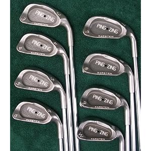 Buy Ping Zing Golf Irons 3-PW Set Black Dot Golf Clubs Mens Near Mint $899 Retail