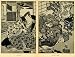 1905 Print Lover Lass Japan Japanese Floral Kimono Pattern Romance Art Japan - Original Halftone Print