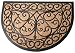 Esschert Design Rubber Doormat with Cocos - Half Round 29.5