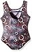 Jacques Moret Little Girls' Gymnastics Printed Leotard, USA Print, Small