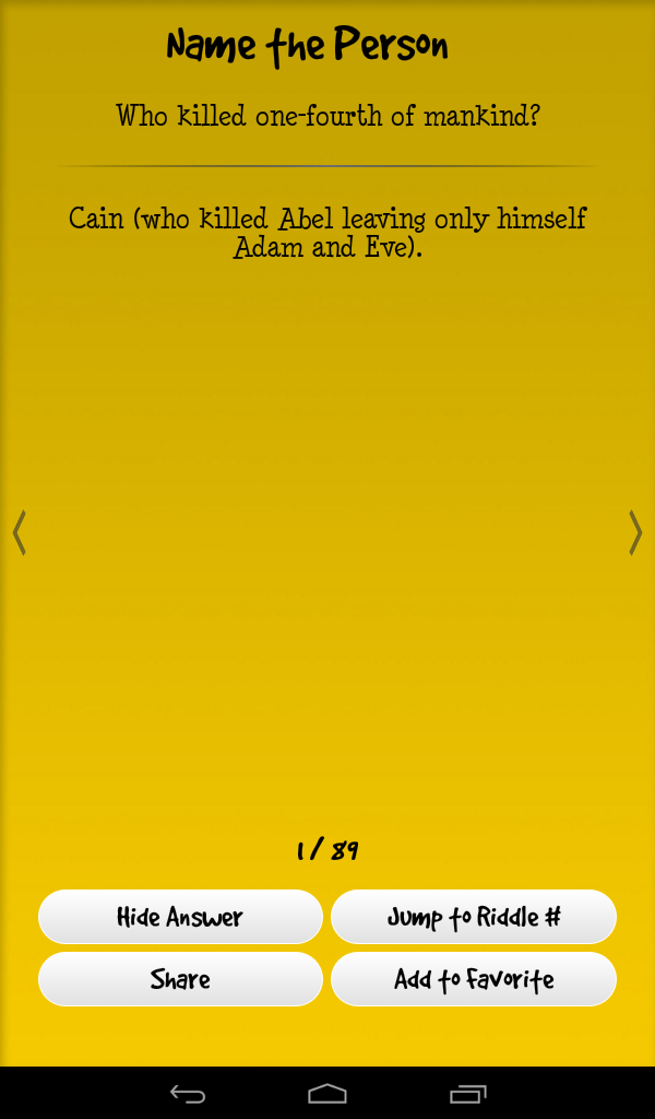 Riddles & Brain Teasers Appstore for Android