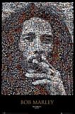 Bob Marley Mosiac Poster Print, 24x36
