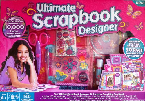 Huge save onscrapbooking corners Ultimate Scrapbook Designer Kit with Over 140 Scrapbooking Essentials