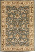 Big Sale Area Rug 9x13 Rectangle Traditional Ashley Blue-Beige Color - Jaipur Poeme Rug from RugPal