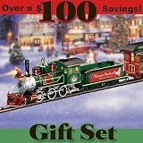Norman Rockwell Holiday Express: Collectible Electric Train Set by Hawthorne Village