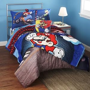 Super Mario The Race Is On Sheet Set