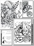 Joe Zuniga Aztec Tattoo Designs Sketchbook (Volume 1)